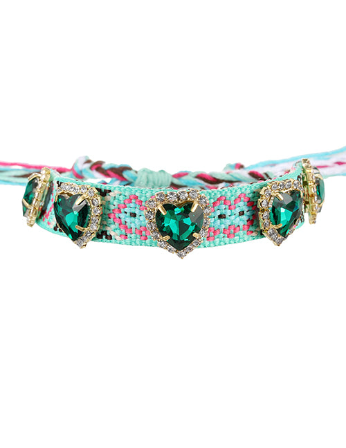 Braided Tassel Bracelet