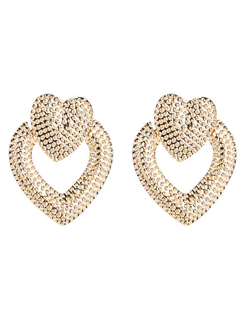 Heart Gold earrings