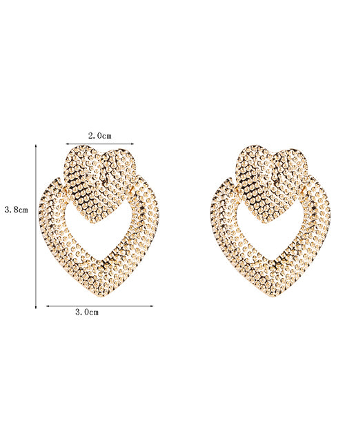 Heart Gold earrings